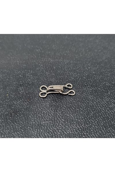 erdoğan hobi Agraf Button Clasp Button 24pcs 1.3cm Metal No:1 Bra Clasp Skirt Clasp Vest Clasp Athlete Clasp
