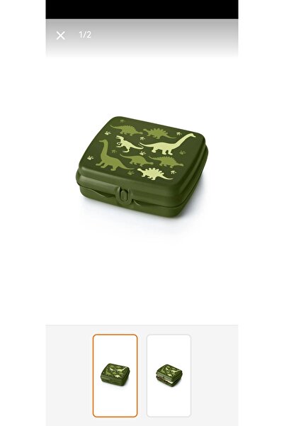 Tupperware Dinazorlu Sandiviç Kutusu.