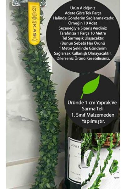 Dogant Doğal Gaz Boru Demir Gizleme Tel Sarmaşık 7 Mt