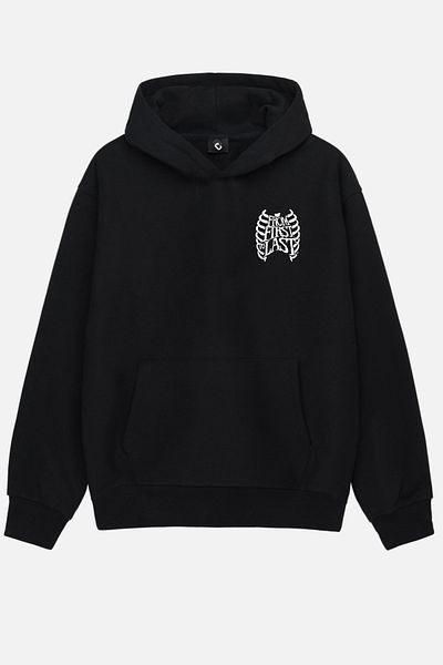 FEEL STYLE De la First To Last Logo imprimat - 100% bumbac Hanorac oversize unisex