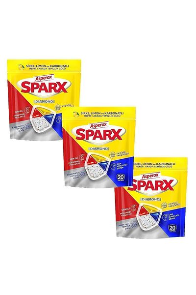 ASPEROX Sparx Diamond 20Pcs X 3 Pcs