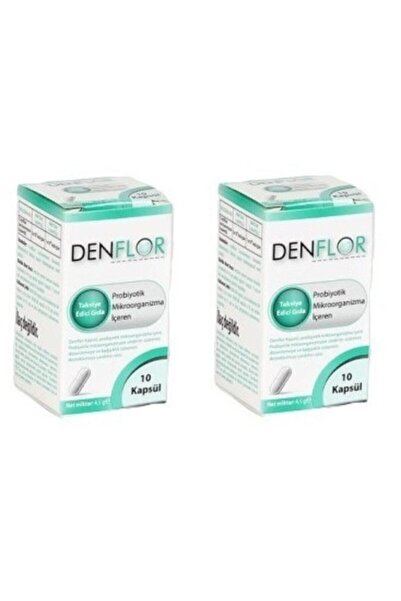 denflor Probiyotik 10 Kapsül - 2'li Paket