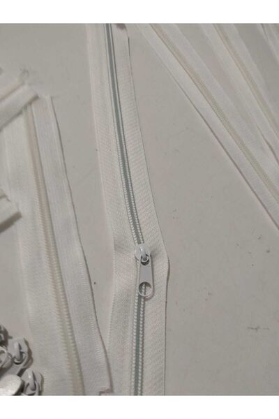 RSHOMERS حقيبة لحاف وسادة بيضاء بسحاب بطول 5 أمتار و10 مقابض - ملابس محفظة