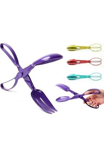 abnturk 28* Cm Plastik Salata Maşası Tutma kısmı makas şeklinde pratik salata...