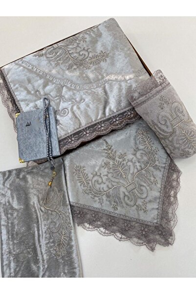 AYHANHOME Βελούδινο σετ γαμπρού 6 τεμαχίων - Πακέτο προίκας, σχέδιο με κορδόνια