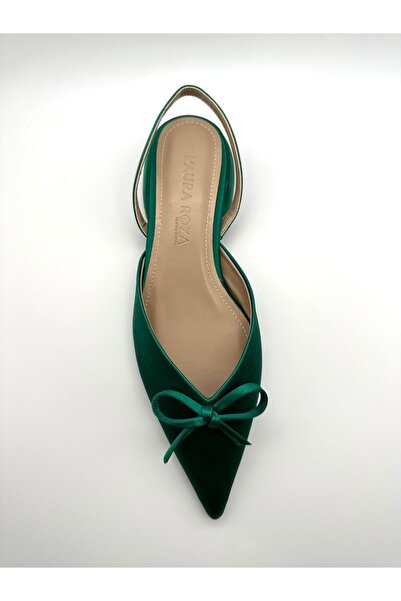 Laura roza Küçük Topuklu Sandalet