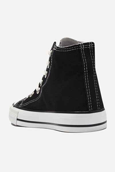 Jagen Siyah - Bilekli Unisex Sneaker Ayakkabı