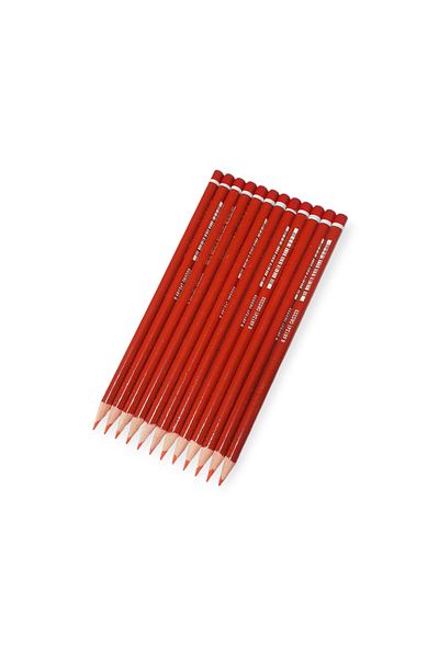 Polin 12 Red Lead Copy Pens - 1 Dozen
