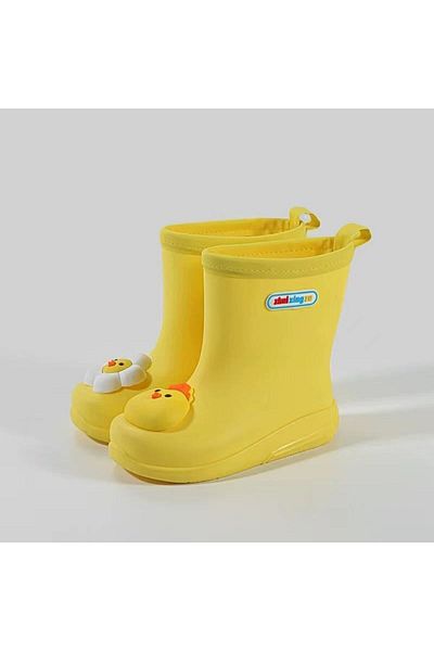 Butik Junisteps 3D CUTE COMIC FILM CHARACTER WATERPROOF CHILDREN'S RAIN BOOTS - YELLOW