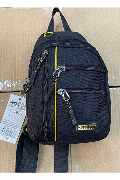 SEVENTEEN Τσάντα χιαστί από ύφασμα καμβά