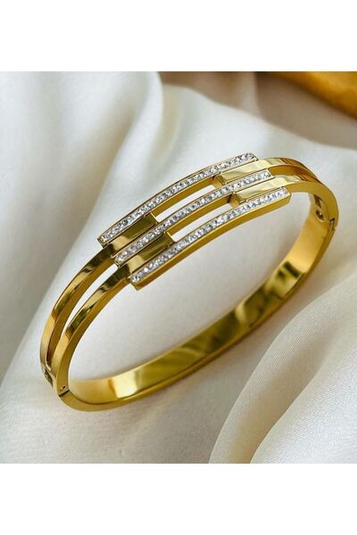 stainless steell سوار الضلع نموذج سوار الصلب الحجري