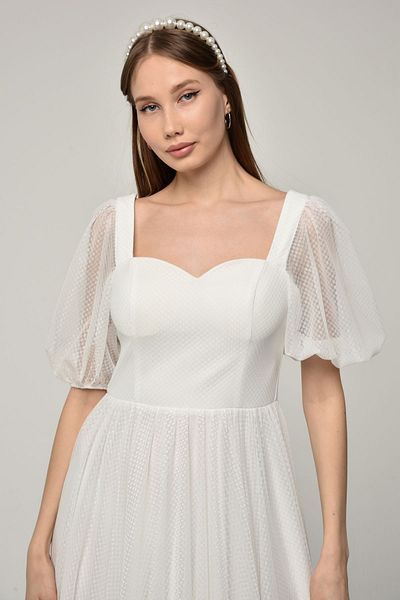 Asees Βραδινό φόρεμα από τούλι με λαιμόκοψη Sweetheart - Ειδική παραγωγή Γυναικείο φόρεμα επιστροφής στο σπίτι