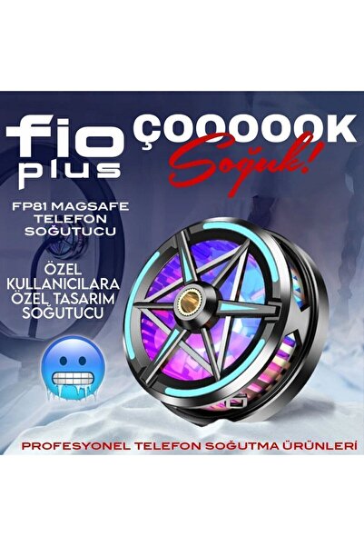 Genel Markalar Telefon Soğutucu Fan + Aliminyum Destekli Soğutucu Radiator