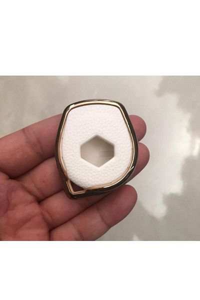 ŞENYILDIZ AKSESUAR Suzuki ALTO SWIFT BALENO SX4 GRAND VITARA JIMNY KEY PROTECTION CASE WHITE/GOLD