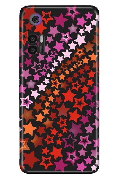 TCL 30 - 30 Plus Case Silicone Moderna Illustrated Patterned Star