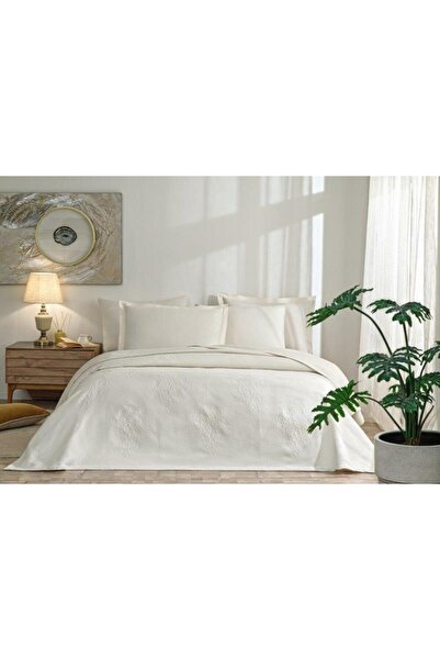 Özdilek Set Ranforce Pique - Double Cream Jacquard Lux KM (Z)