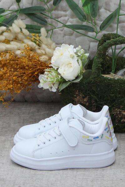 M.P. M.P 242 3317 - Pantofi albi originali pentru fete, comozi si usori