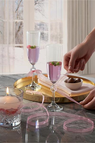 Paşabahçe Amore Flute Champagne Glass 2 pcs 150 cc