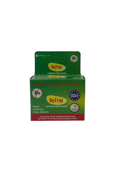 Bytrap Yapışkan Sinek Bandı 3 Kapsül