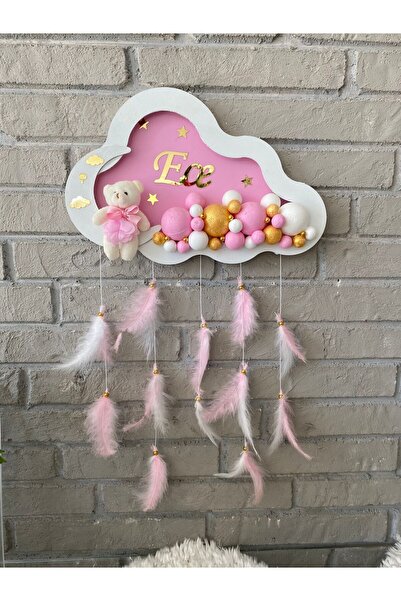 NeşeliAtölyem Ledli Bubble Bulut Kapı Süsü