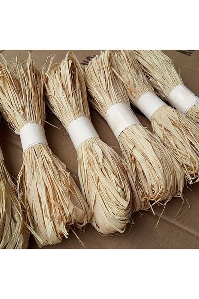 Aker Hediyelik 50gr Φυσικές ίνες ξηρής μπανάνας Raffia - Φυσικές ίνες δώρου