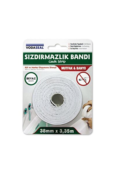 Vodaseal Küvet Kenar Sızdırmazlık Bandı 38mmX3,35mt