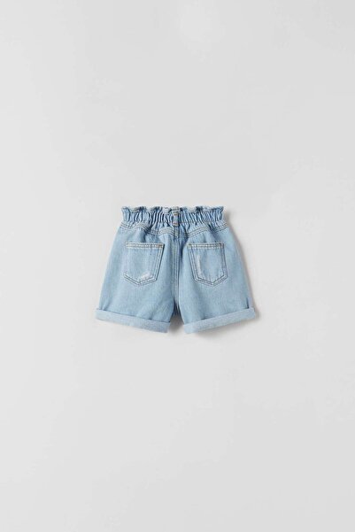 Zeyder Kids Kız Bebek Denim Şort
