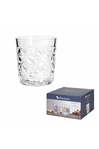 Paşabahçe Set of 4 300Cc Estrella Water Cups