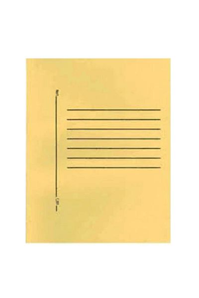 Alemdar Luxury Yellow Full Cover File - Pack of 25