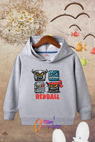 oneagılyazı Детски суичър с щампи с качулка