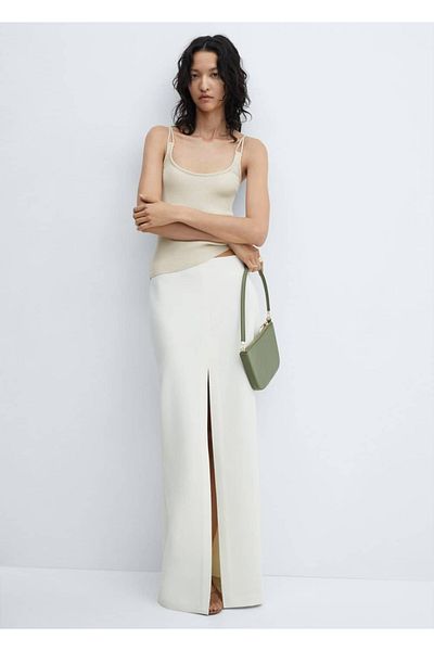 MANGO Woman Double Strap Blouse