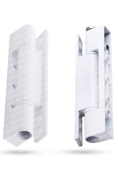 Arsimo Set of 2 Unbreakable Hinges 90 mm| 2 Pcs Pvc Pimapen Plastic Door-Window Hinge