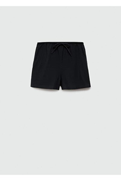 Mango Teen Black Shorts for Kids