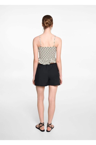 Mango Teen Black Shorts for Kids