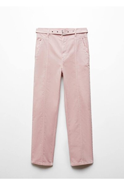 MANGO Woman Beli Dönük Slouchy Jean Pantolon
