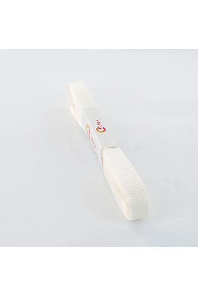 ELİSA Κορδέλα Grosgrain 1 cm Χρώμα εκρού