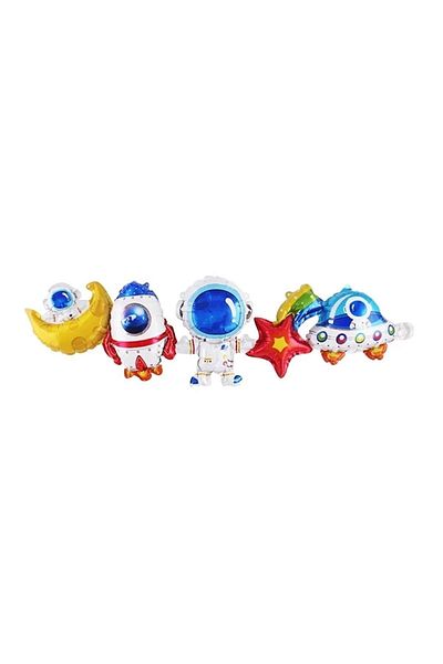 Le Mabelle Space Themed Chain Balloon Set