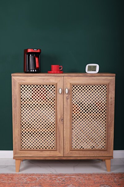 MBK AHŞAP Çok Amaçlı Mutfak Dolabı Iki Kapaklı Dolap