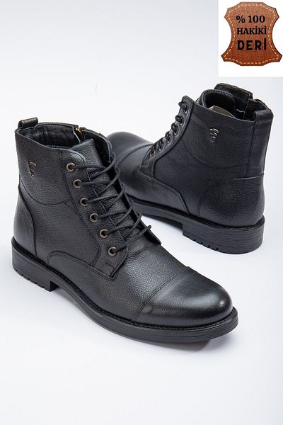 Daxtors D7247 modell - Garantált valódi bőr hidegálló férfi csizma