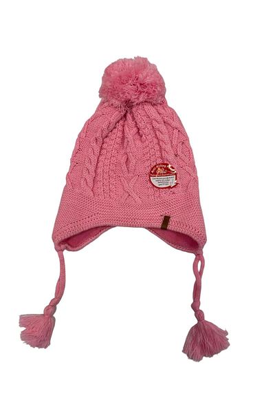 Kitti Beanie Eared Medium Pink