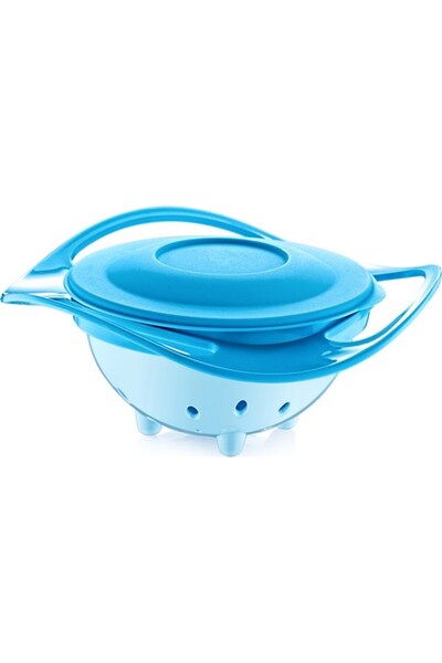 Babyjem Baby Jem Dökülmeyen Bebek Mama Tabağı Mavi