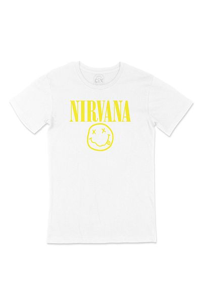Cix Μπλουζάκι Nirvana Yellow Design