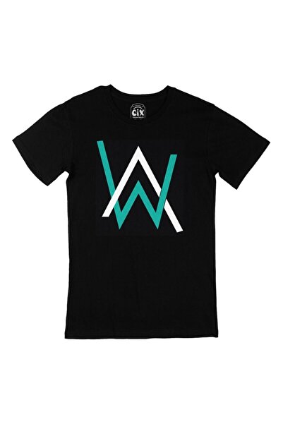 WAKHA Tricou Alan Walker Softly Black
