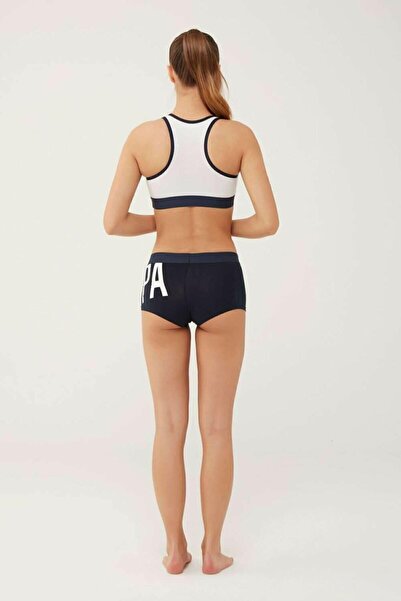 U.S. Polo Assn. Base. Polo Assn 66269 Women's Bustier Shorts Set