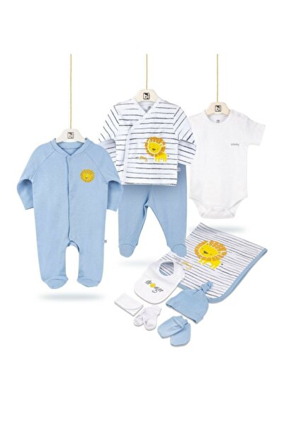 Bibaby Hastane Çıkışı 10lu Baby Lion - Mavi 63160