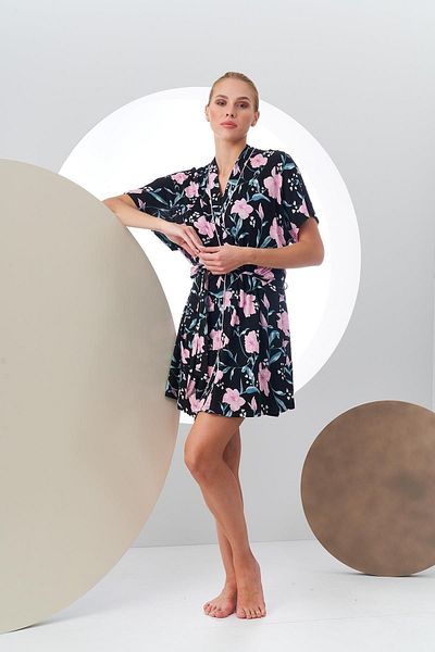 PJS 24167 Rochie imprimată pentru femei