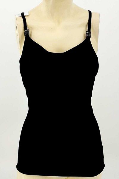 İmer Çamaşır Women's Black Breastfeeding Tank Top
