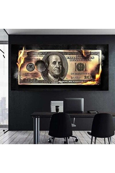 Şehzat Dekoratif Dolar Kanvas Tablo