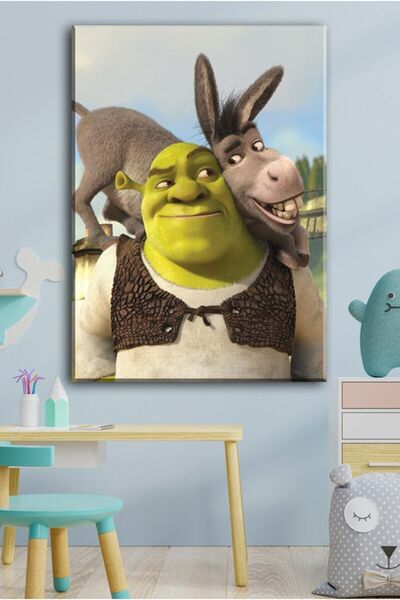 Şehzat Shrek Çocuk Odası Tabloları Hediye Hediyelik