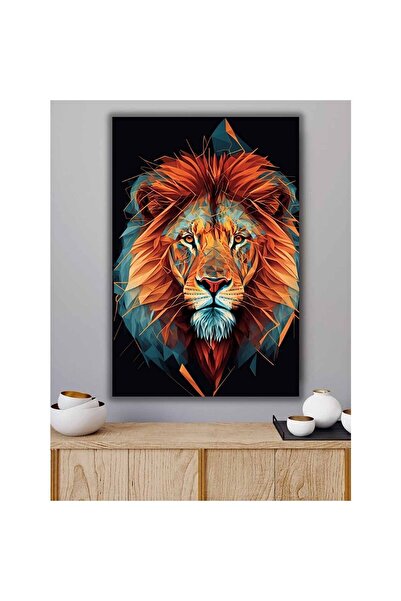 Şehzat Aslan Salon Oturma Odası Genç Odası Ofis Için Dijital Baskı Kanvas Tab...